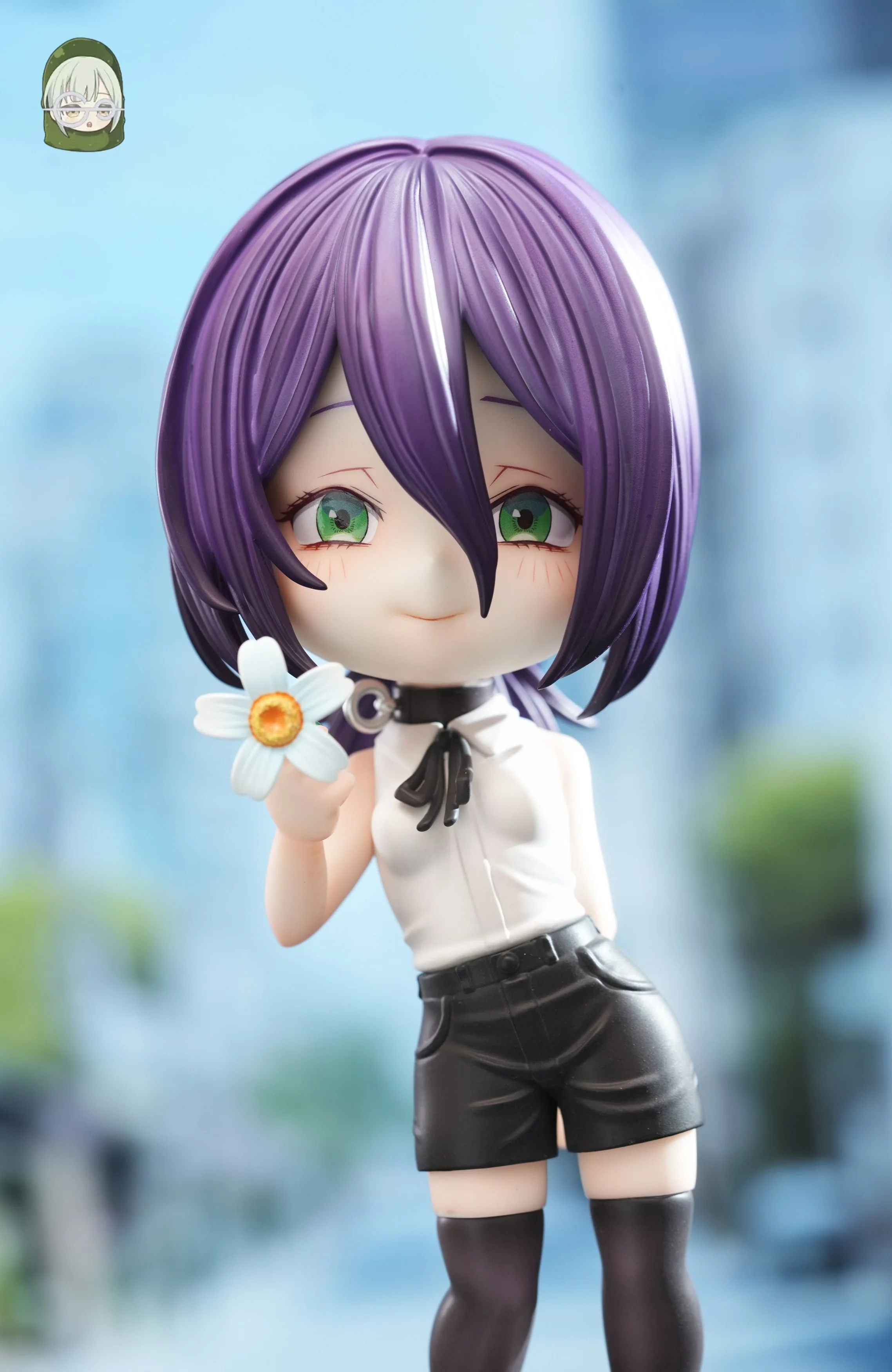 Chainsaw Man x Evangelion Hera Studio Chibi Reze x Chibi Asuka Resin Statue - Image 3