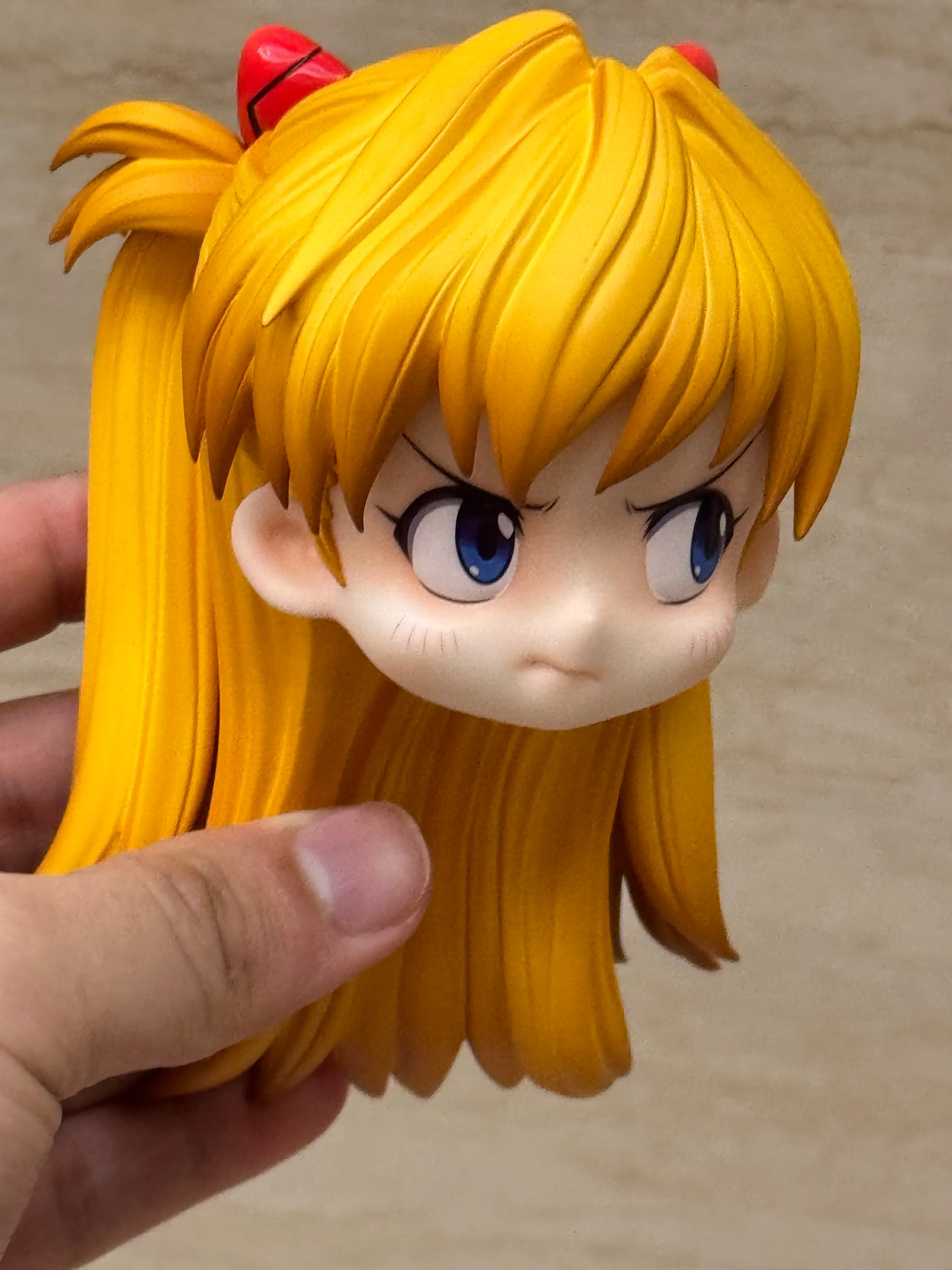 Chainsaw Man x Evangelion Hera Studio Chibi Reze x Chibi Asuka Resin Statue - Image 8