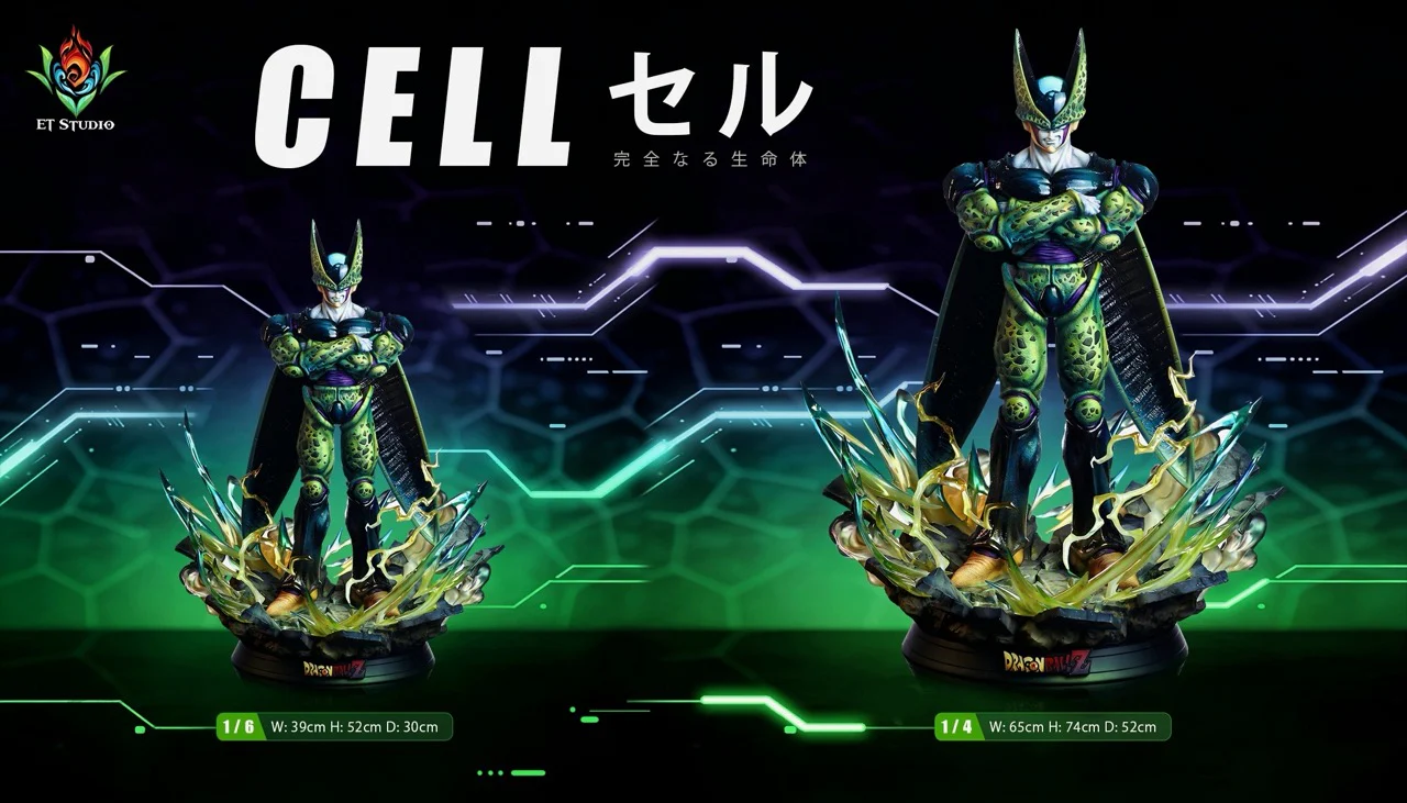 Dragon Ball ET Studio Cell Resin Statue - Image 14