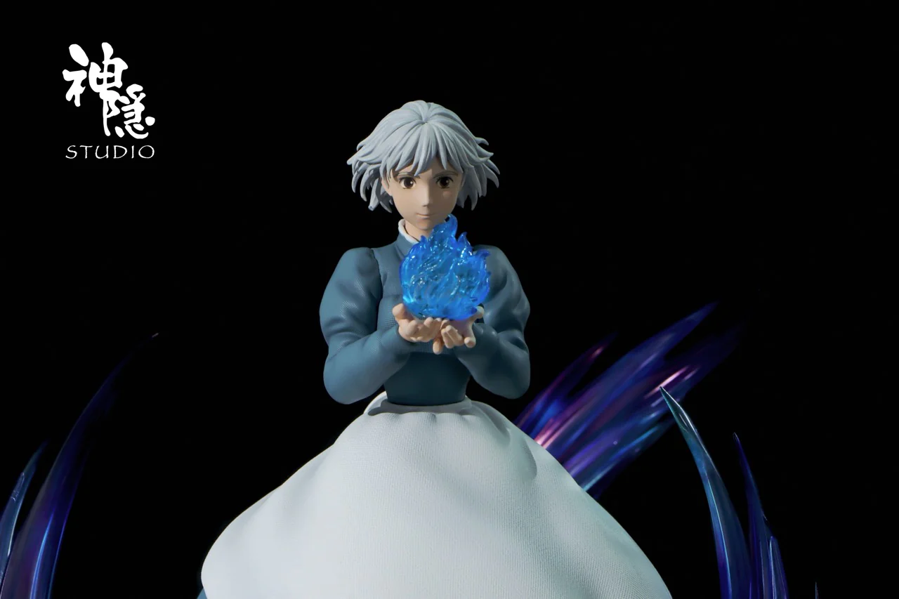 Howls Moving ShenYin Studio Sophie x Calcifer Resin Statue - Image 3