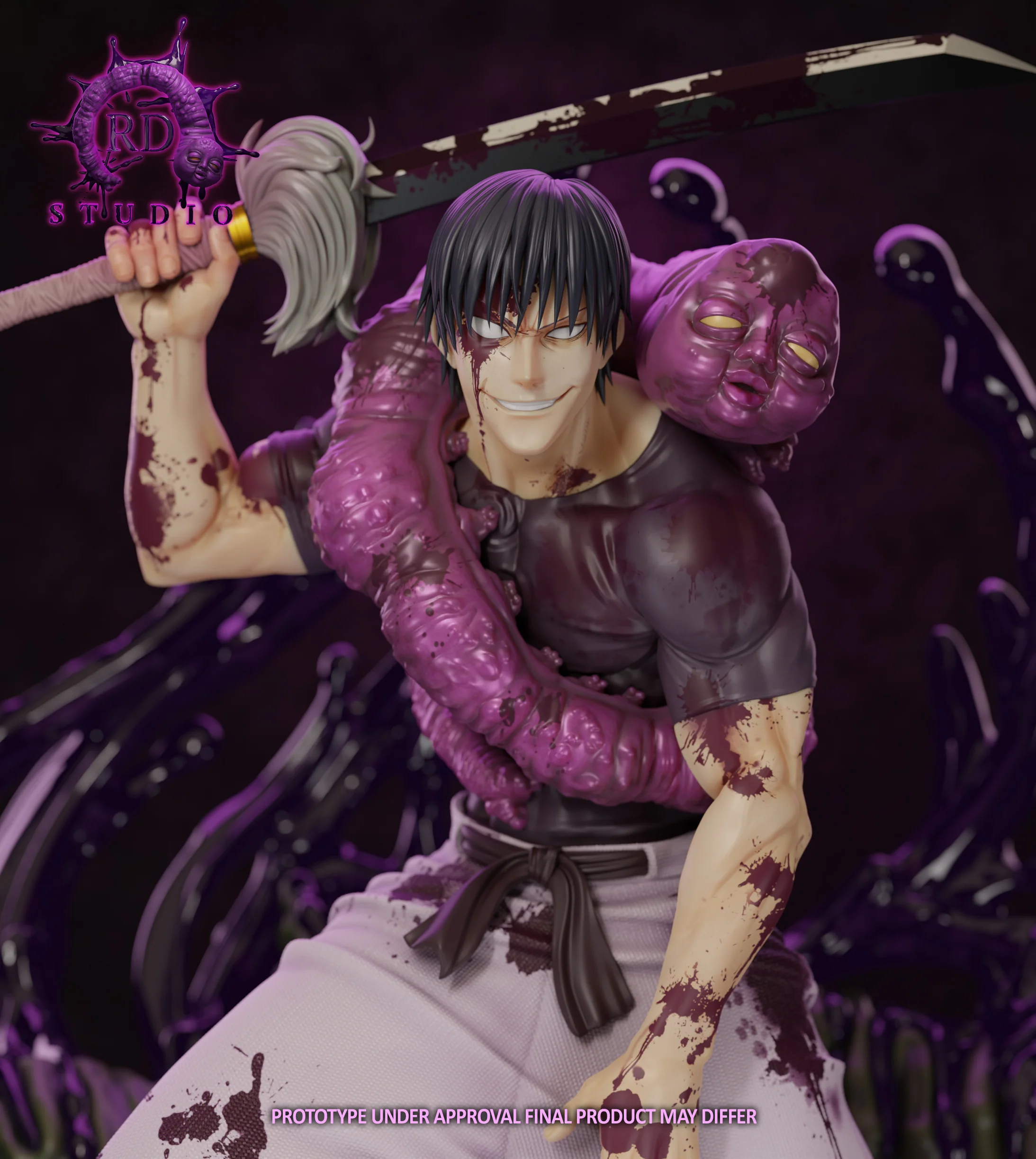 Jujutsu Kaisen RD Studio Toji Fushiguro Resin Statue - Image 16
