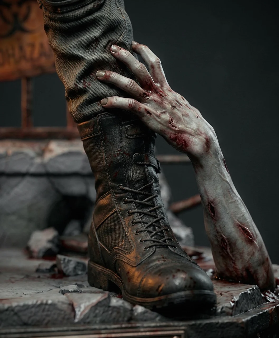 Resident Evil Reflection Studio Requiem Grace Apocalypse Costume Resin Statue - Image 7